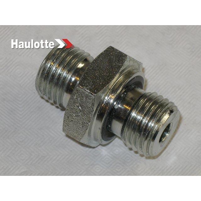 Haulotte Part # 2501001680 - MALE UNION PIECE