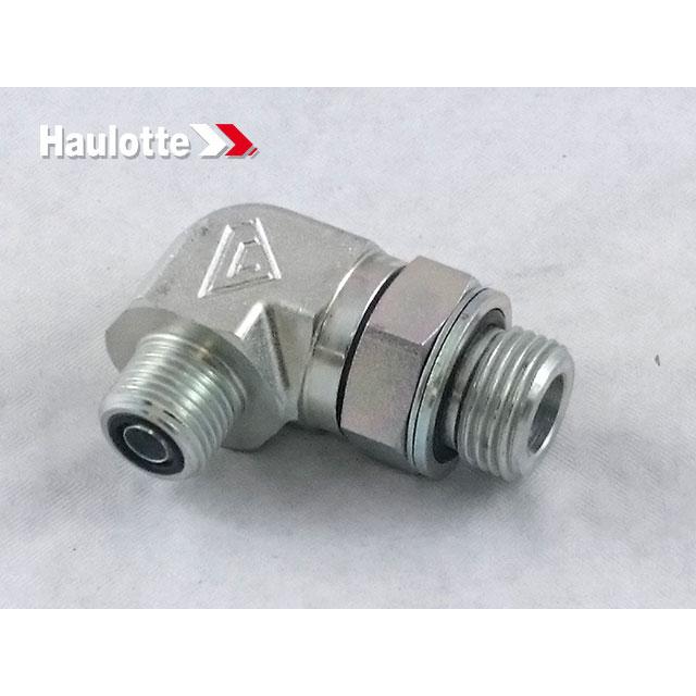 Haulotte Part # 2501003610 - STUD ELBOW 90 1/2BSPP 11 16O
