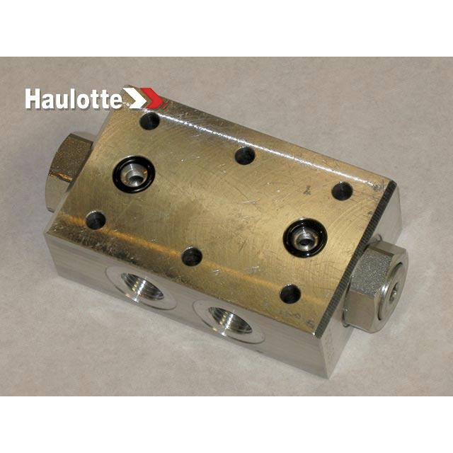 Haulotte Part # 2503001470 - ONE-WAY DOUBLE VALVE