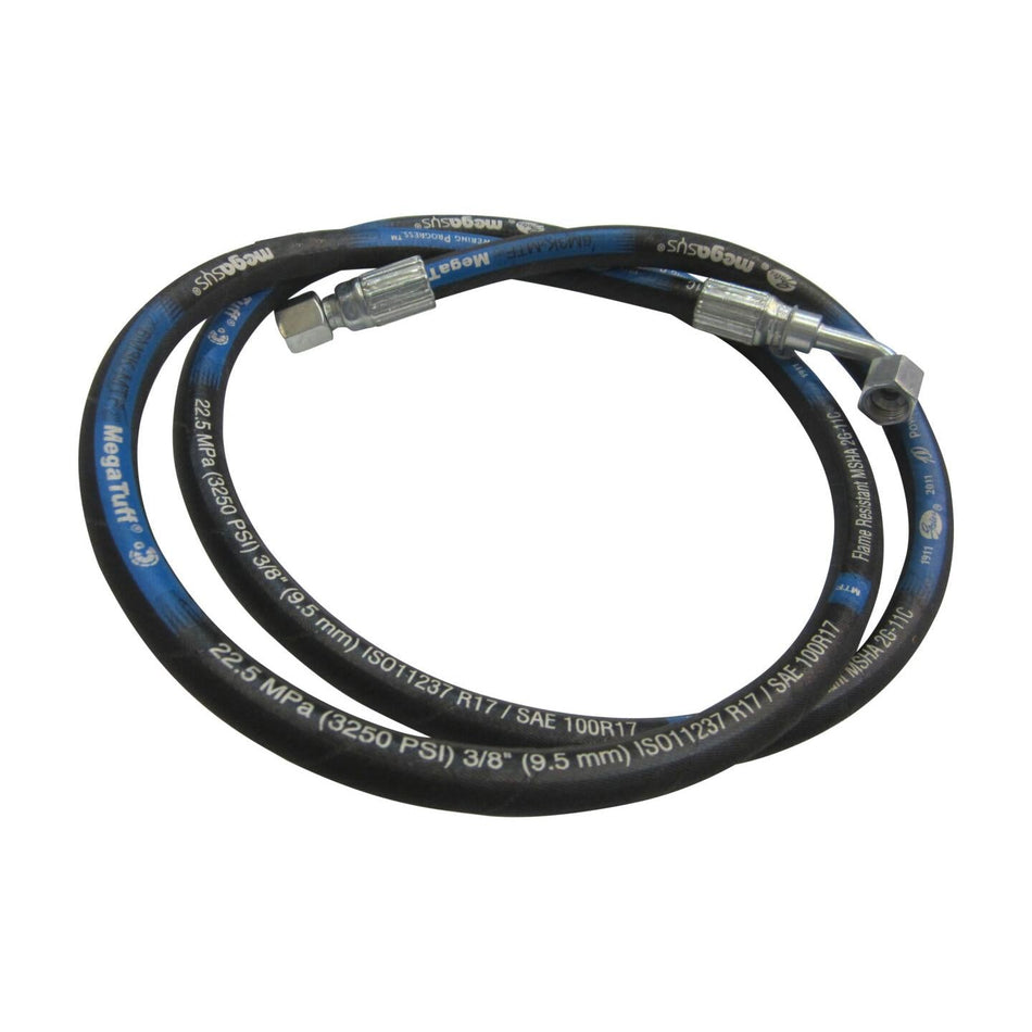 JLG Part # 2752956 - HOSE HYD .38 X 70 STR X 90