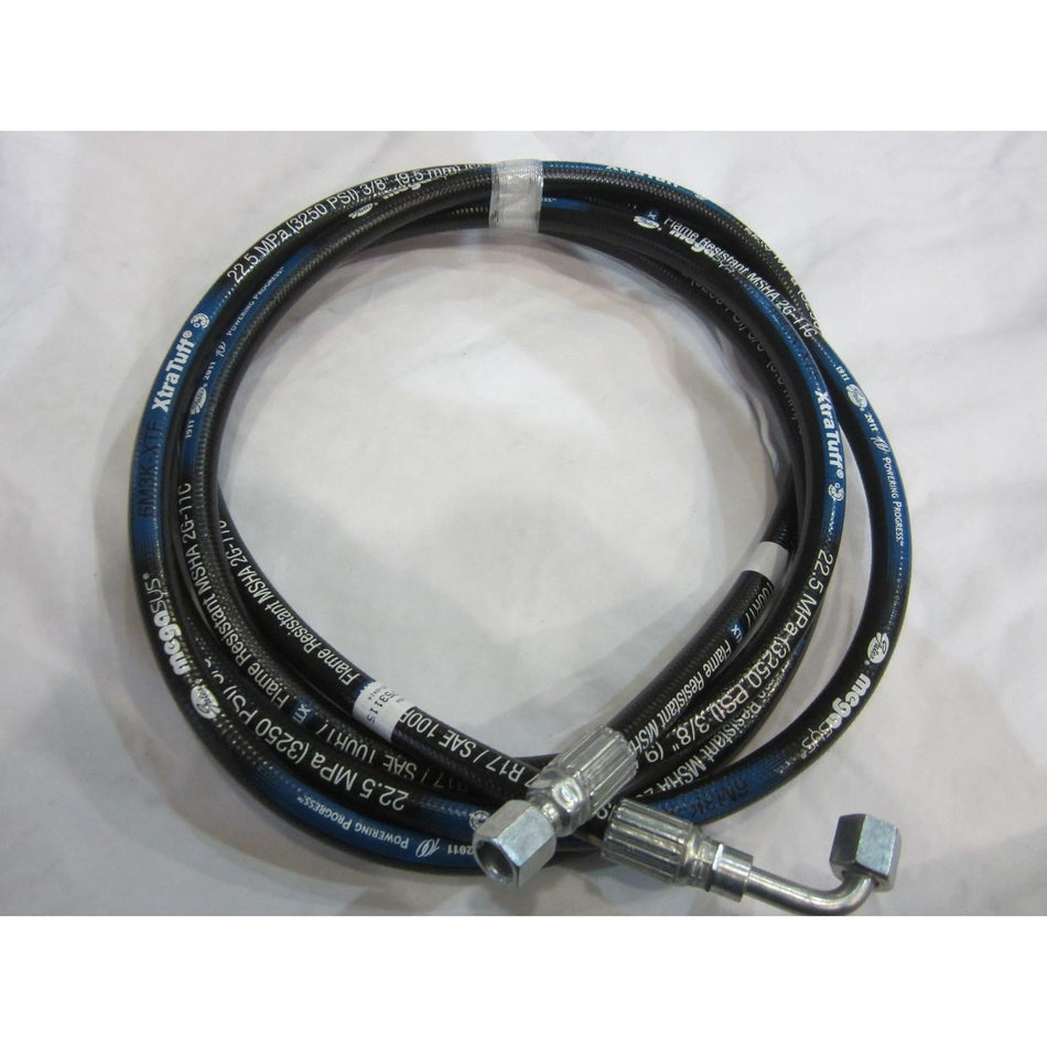 JLG Part # 2753115 - HOSE. HYD .38X155.00 STRX90