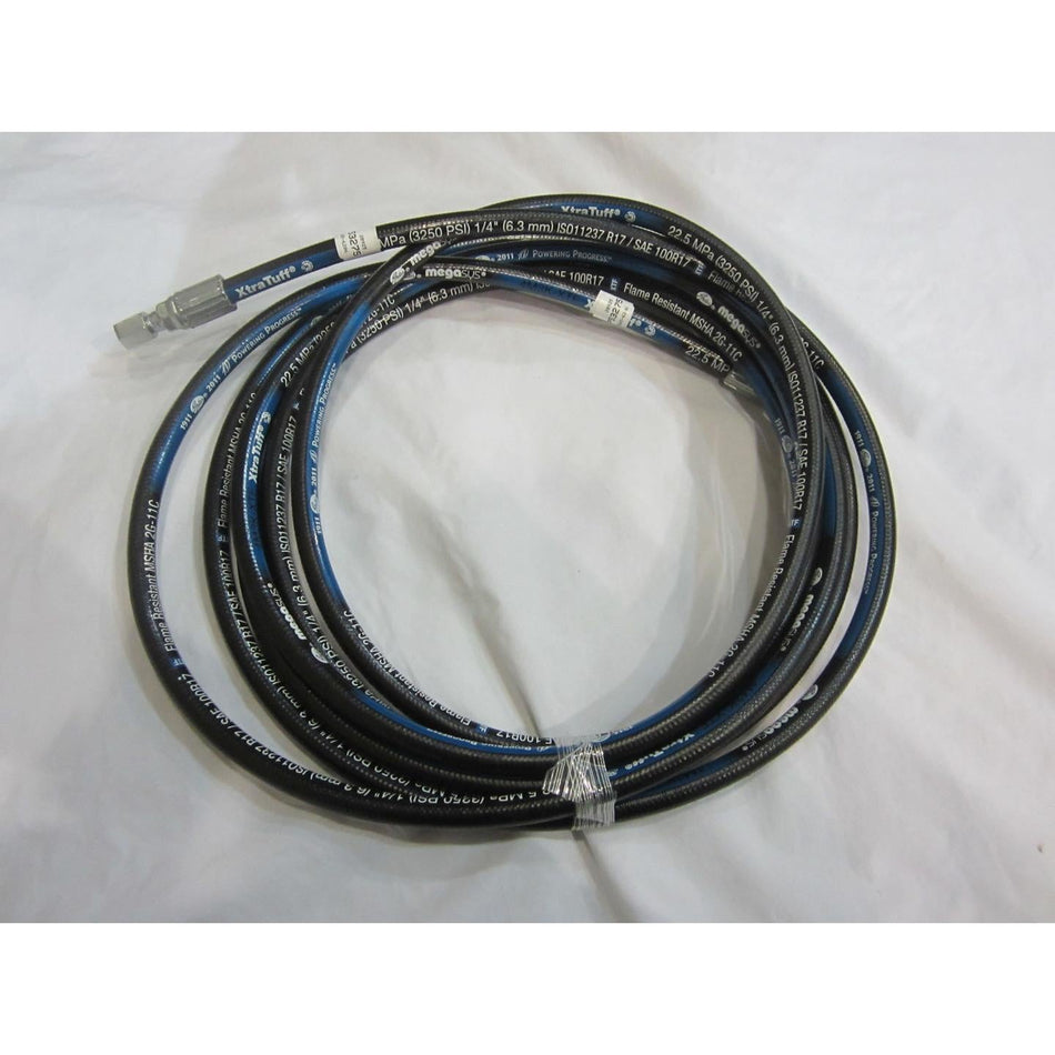 JLG Part # 2753275 - HOSE. HYD .25X228.00 STRXSTR