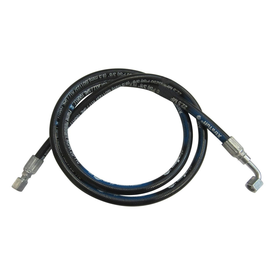 JLG Part # 2754233 - HOSE ASSY. 3/8X78-STR-90M 37dFL