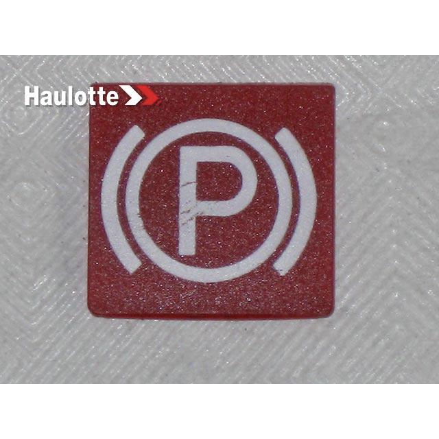 Haulotte Part # 2820307000 - PARKING BRAKE SYMBOL