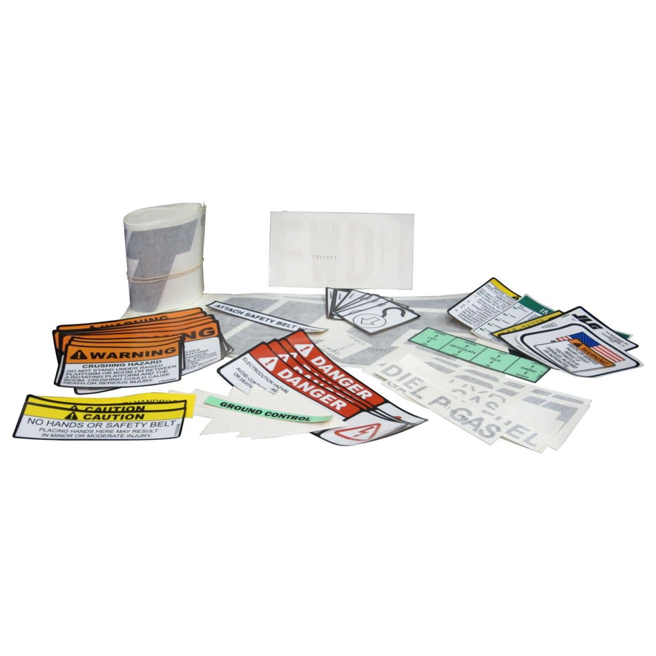 JLG Part # 2900763 - NAMEPLATE & DECAL KIT (40HA)