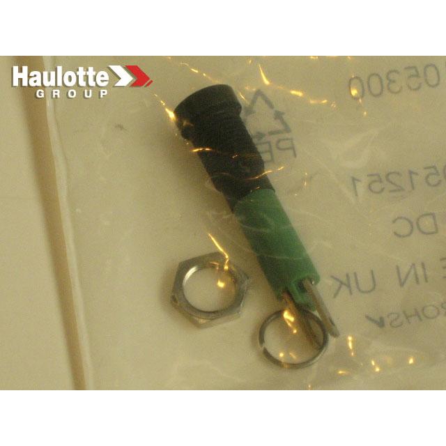 Haulotte Part # 2901005470 - GREEN INDICATOR LIGHT