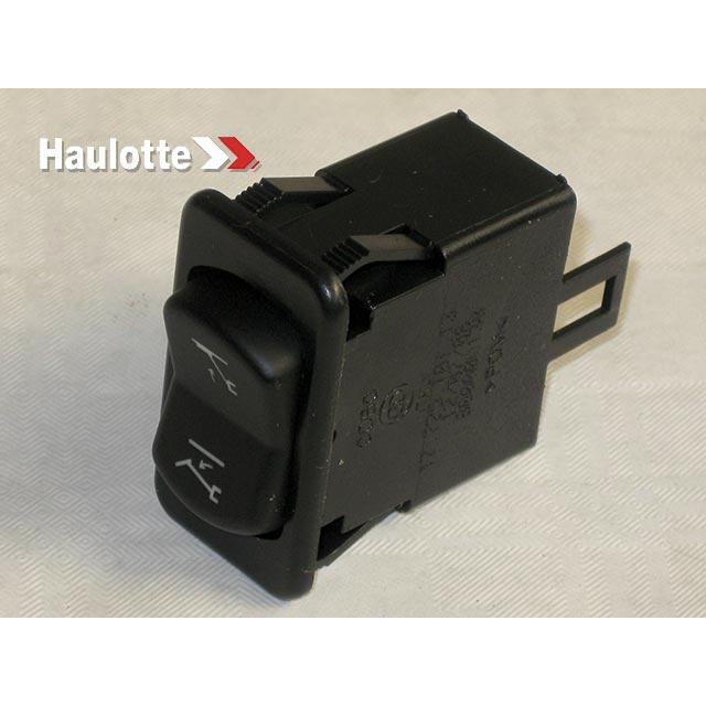 Haulotte Part # 2901009190 - SA22 CONTROL RIGHT STABILIZER SWITCH + DRAWING
