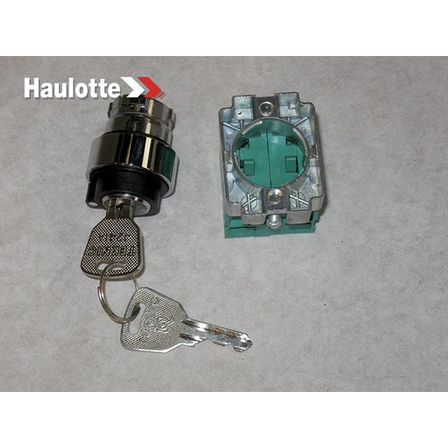 Haulotte Part # 2901015410 - ROTARY KNOB WITH KEY