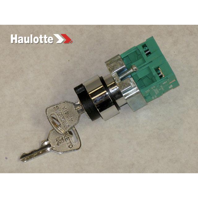 Haulotte Part # 2901015420 - ROTARY KNOB WITH KEY