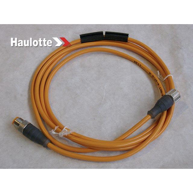 Haulotte Part # 2901016530 - CABLE W/CONN - MALE & FEMALE