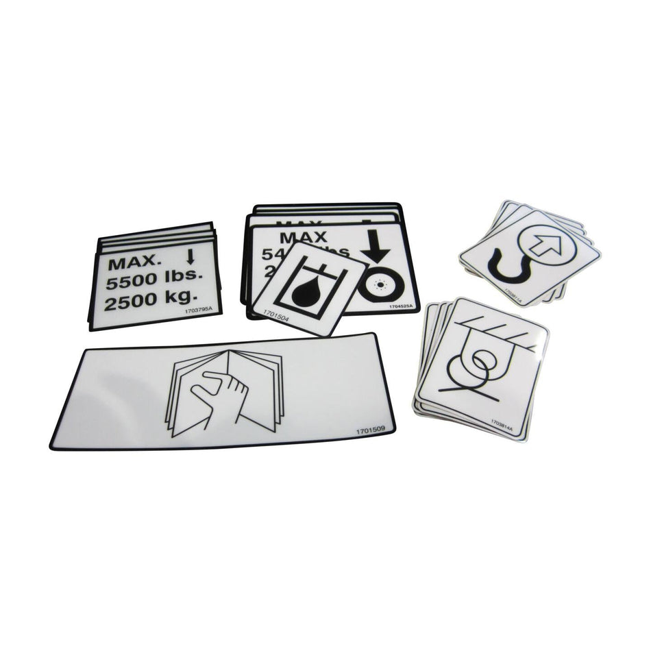 JLG Part # 2902077 - KIT. DECAL (500RTS)