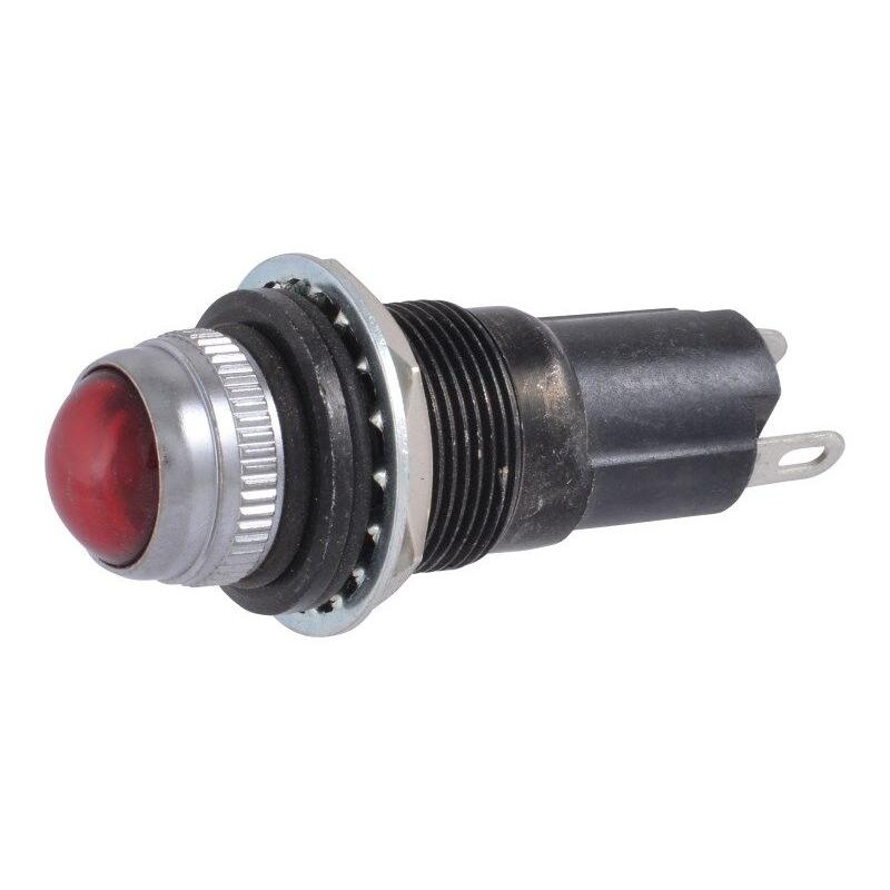 JLG Part # 2920026S - LAMP. HOLDER RED / WITH BULB