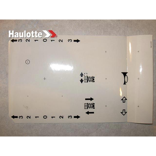 Haulotte Part # 3078134010 - PANEL LABEL