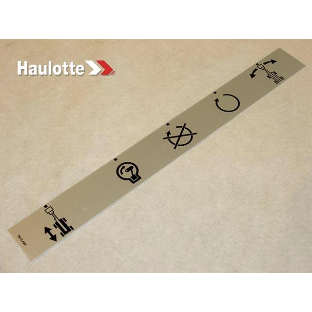 Haulotte Part # 3078134230 - PLATFORM BOX PLATE