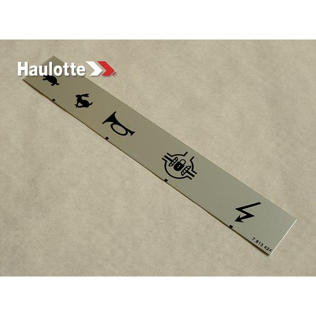 Haulotte Part # 3078134240 - PLATFORM BOX PLATE