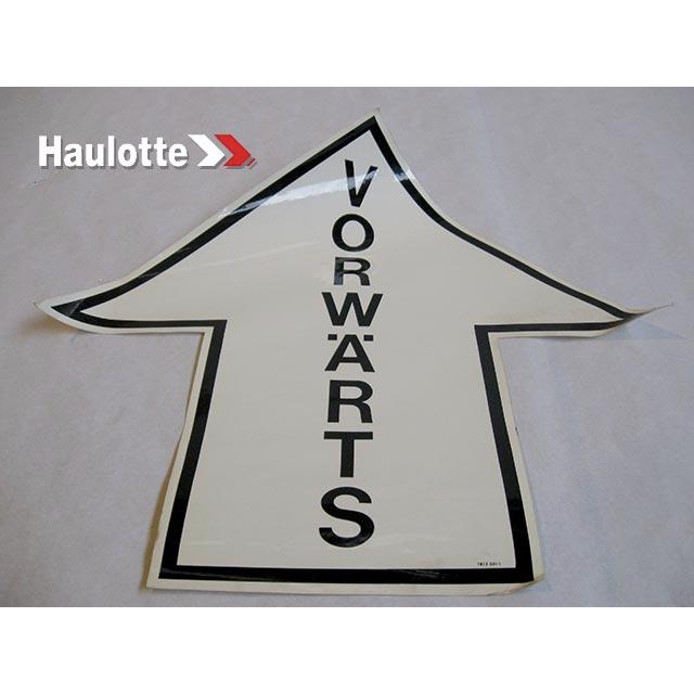 Haulotte Part # 3078135011 - LABEL