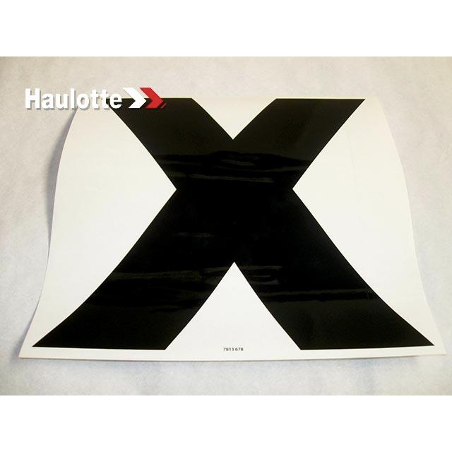 Haulotte Part # 3078136780 - LABEL