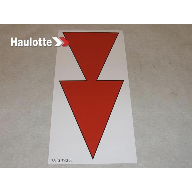 Haulotte Part # 3078137430 - LABEL