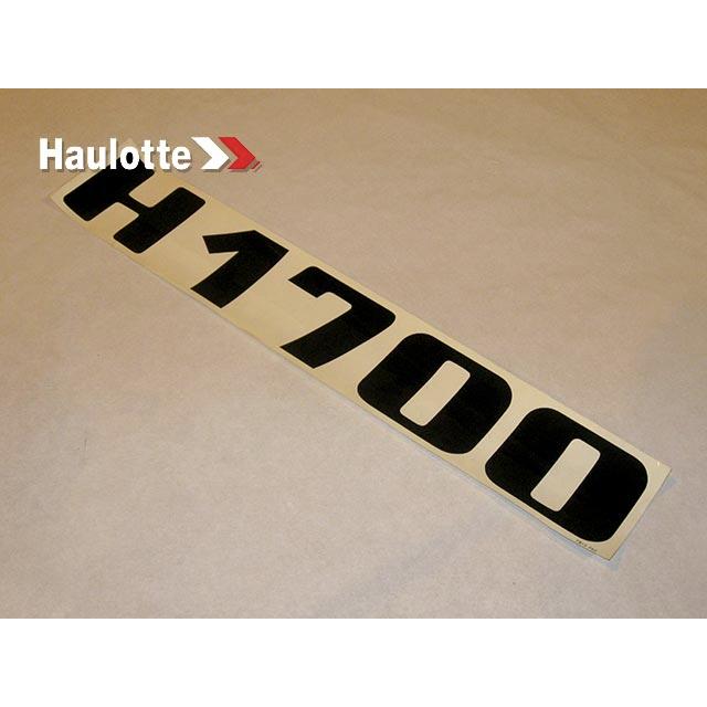 Haulotte Part # 3078137500 - LABEL