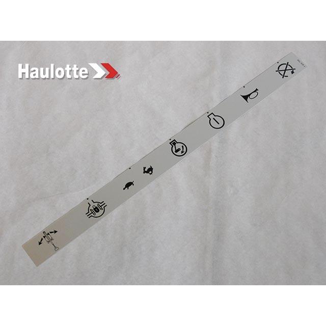 Haulotte Part # 3078137580 - PLATE ON PLATFORM CONSOLE