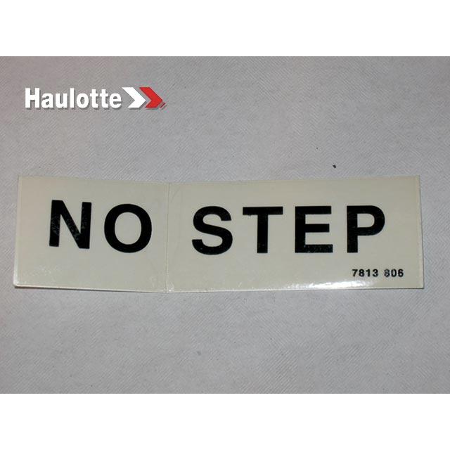Haulotte Part # 3078138060 - LABEL