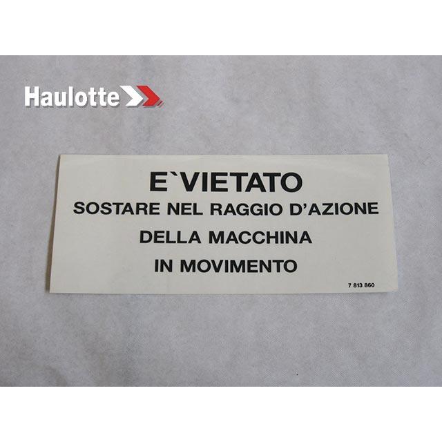 Haulotte Part # 3078138600 - LABELS