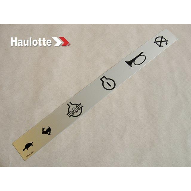 Haulotte Part # 3078138940 - PLATE ON PLATFORM CONSOLE
