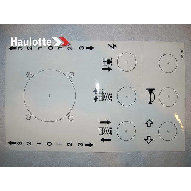 Haulotte Part # 3078139060 - PANEL LABEL