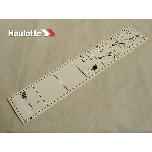 Haulotte Part # 3078142790 - PLATE