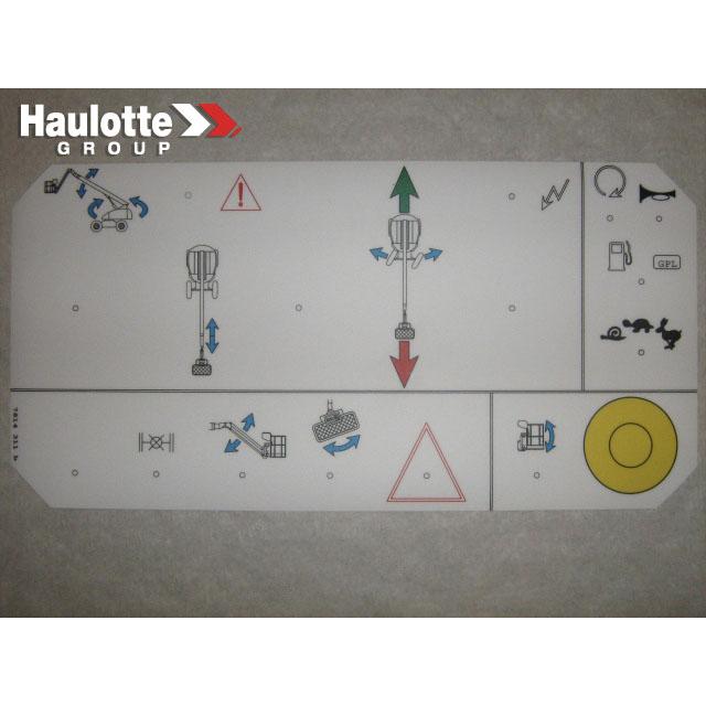 Haulotte Part # 3078143110 - DECAL - BOX