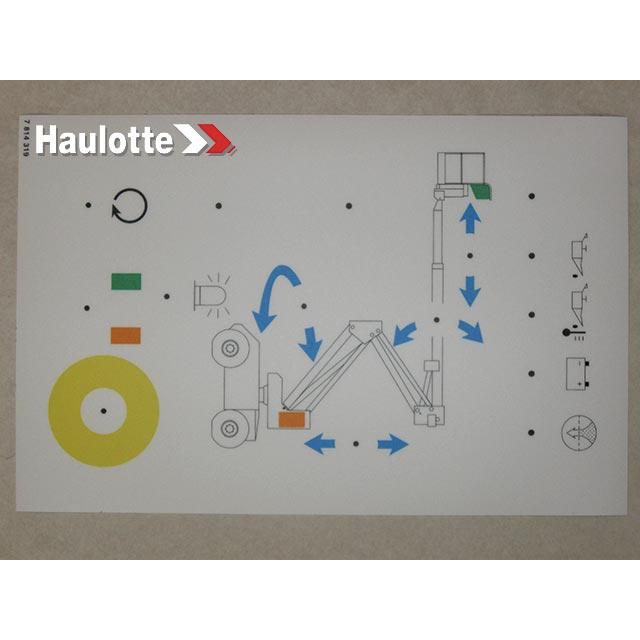 Haulotte Part # 3078143190 - LABELS