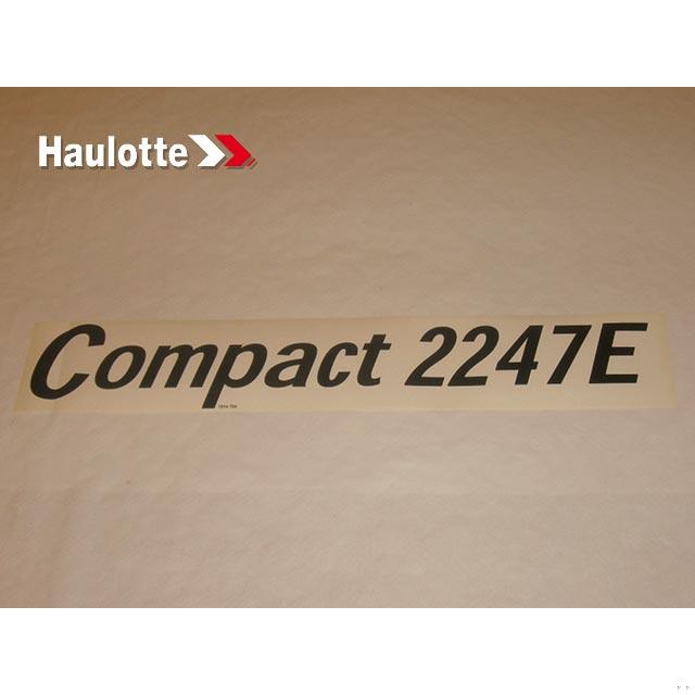 Haulotte Part # 3078147060 - LABEL