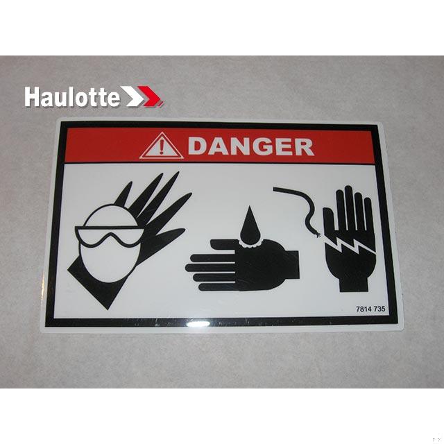 Haulotte Part # 3078147350 - LABEL