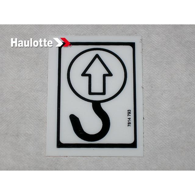 Haulotte Part # 3078147930 - LABEL