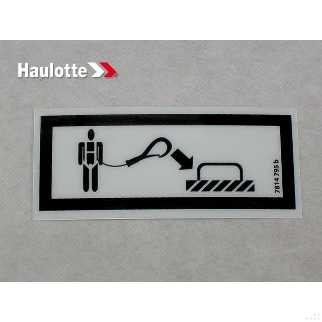 Haulotte Part # 3078147950 - WEARING (OF) HARNESS