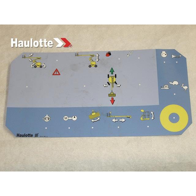 Haulotte Part # 3078149810 - PLATFORM CONTROL PANEL