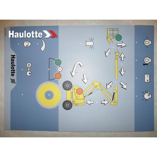 Haulotte Part # 3078149870 - LABEL