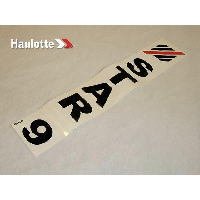 Haulotte Part # 3078149950 - GRAPHISME STAR 9 VERTICALE