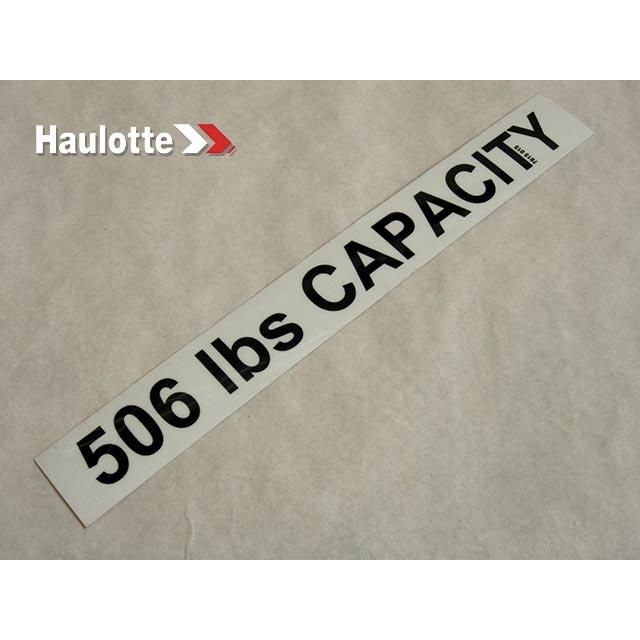 Haulotte Part # 3078150150 - Decal-Danger Opt8 US