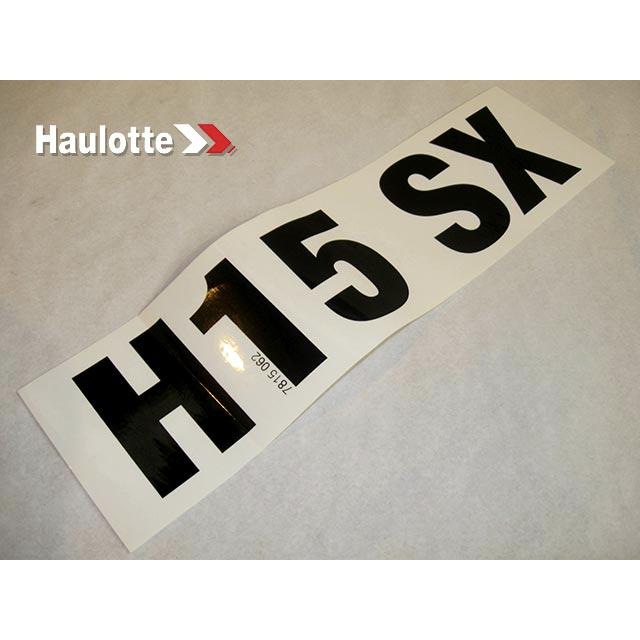 Haulotte Part # 3078150620 - LABEL