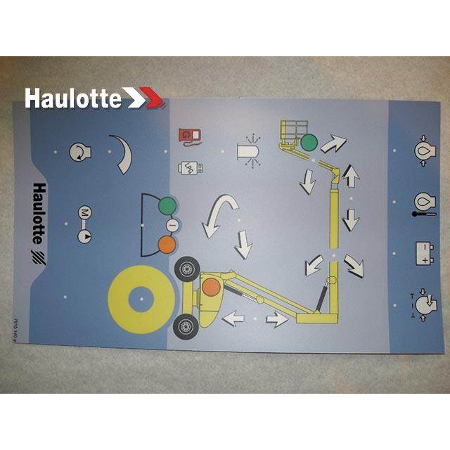 Haulotte Part # 3078151400 - COFFRET LABEL