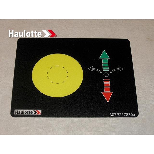 Haulotte Part # 307P217830 - EMERGENCY STOP