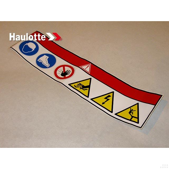 Haulotte Part # 307P218570 - LABEL