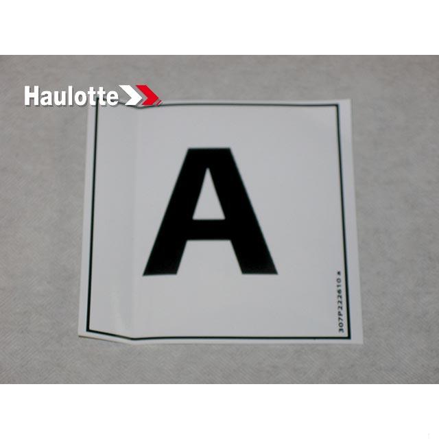 Haulotte Part # 307P222610 - LABEL