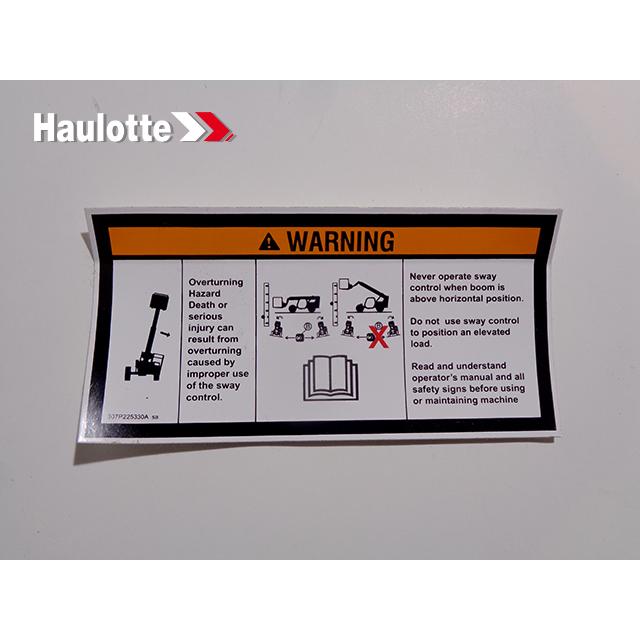 Haulotte Part # 307P225330 - TURNOVER RISK