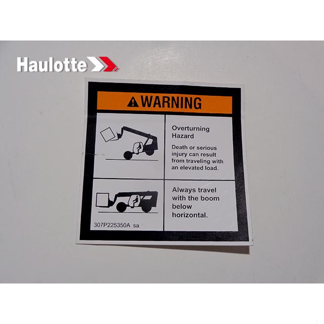 Haulotte Part # 307P225350 - TURNOVER RISK