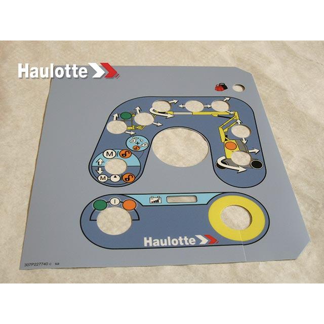 Haulotte Part # 307P227740 - LABEL