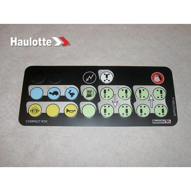 Haulotte Part # 307P227930 - LABEL