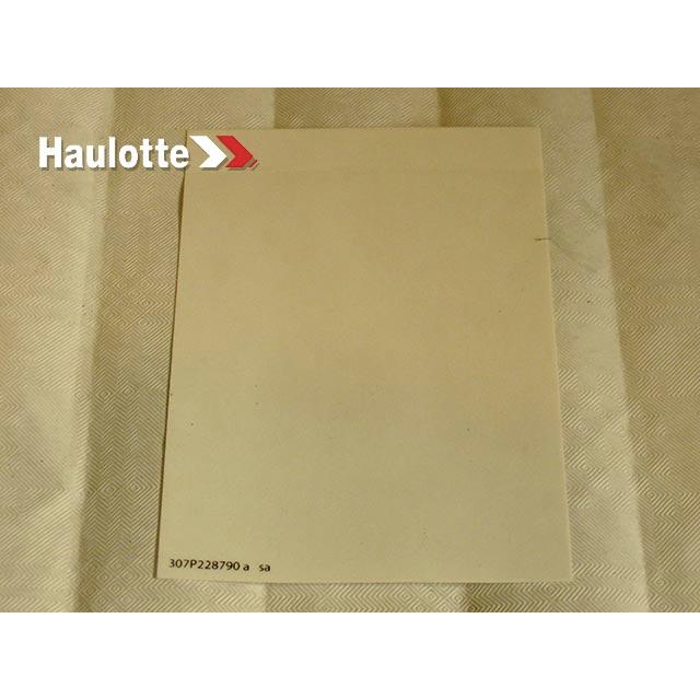 Haulotte Part # 307P228790 - PLASTIC PROTECTOR
