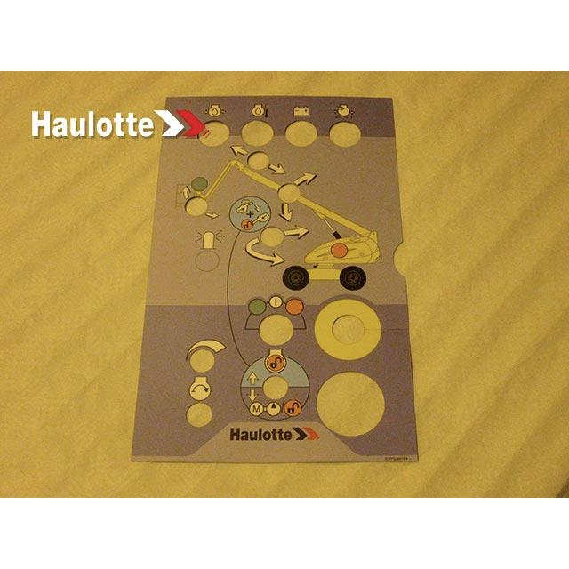 Haulotte Part # 307P228910 - LABEL